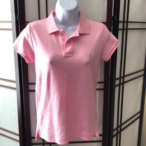 Ralph Lauren Sport Pink Polo Shirt